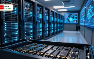 SanDisk NASDAQ-100 +10,6%: AI-NAND-Boom und Index-Rallye