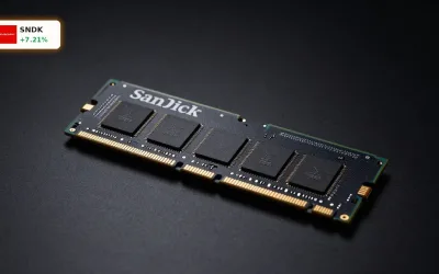 SanDisk Quartal +7,2%: AI-Speicherboom vor neuem Rekord?