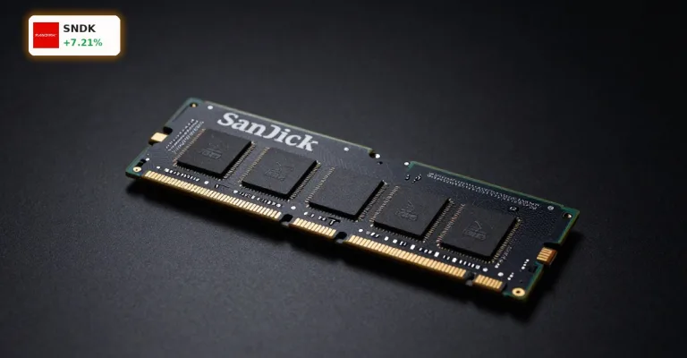 SanDisk Quartal +7,2%: AI-Speicherboom vor neuem Rekord?