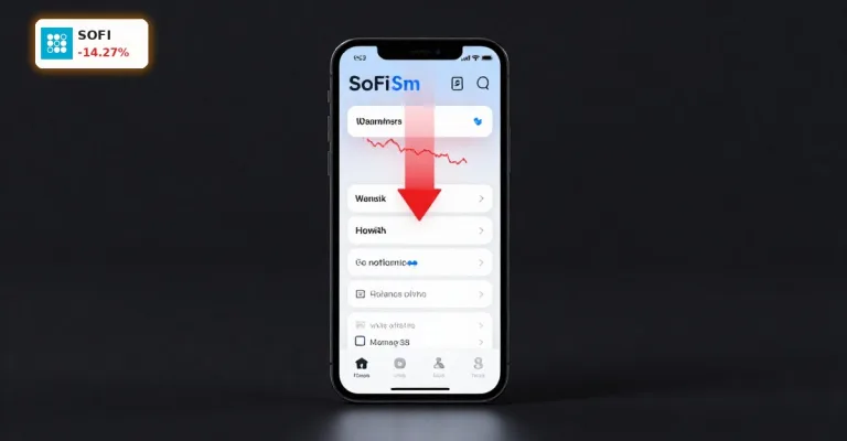 SoFi Quartal mit -14,3%: Rekordwachstum trifft Technik-Schock
