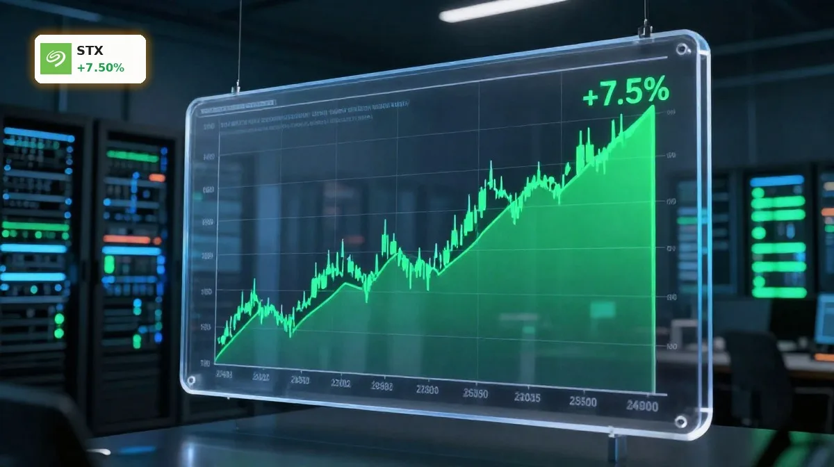 Seagate Prognose: +7,5% Rallye im KI-Speicherboom
