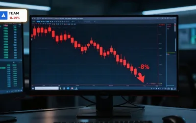 Atlassian Kursrückgang -8,2%: Was hinter dem Einbruch im Tech-Sektor steckt