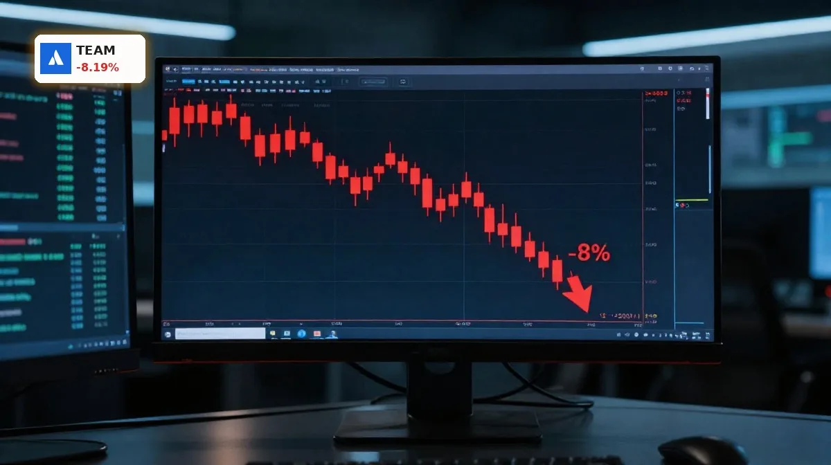 Atlassian Kursrückgang -8,2%: Was hinter dem Einbruch im Tech-Sektor steckt