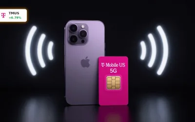 T-Mobile US Quartal +6,8%: Rallye dank starkem Ausblick