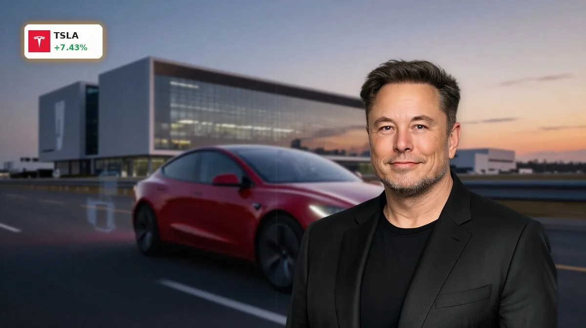 Tesla Prognose +7,4%: Rallye-Chance, UBS-Upgrade und Terafab-Risiko