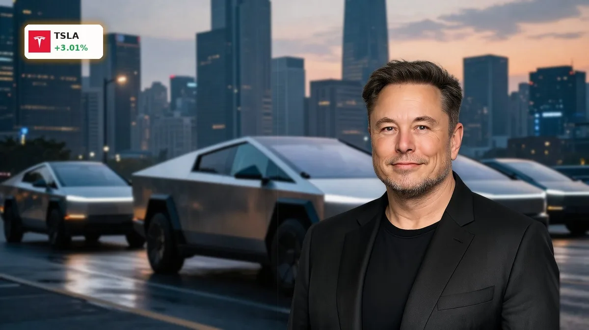 Tesla Robotaxi +3%: AI5-Chip, Cybercab und Q1-Rallye-Chance