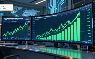 TSMC Quartal mit Rekordumsatz: Wie der KI-Boom die Zahlen +45% treibt