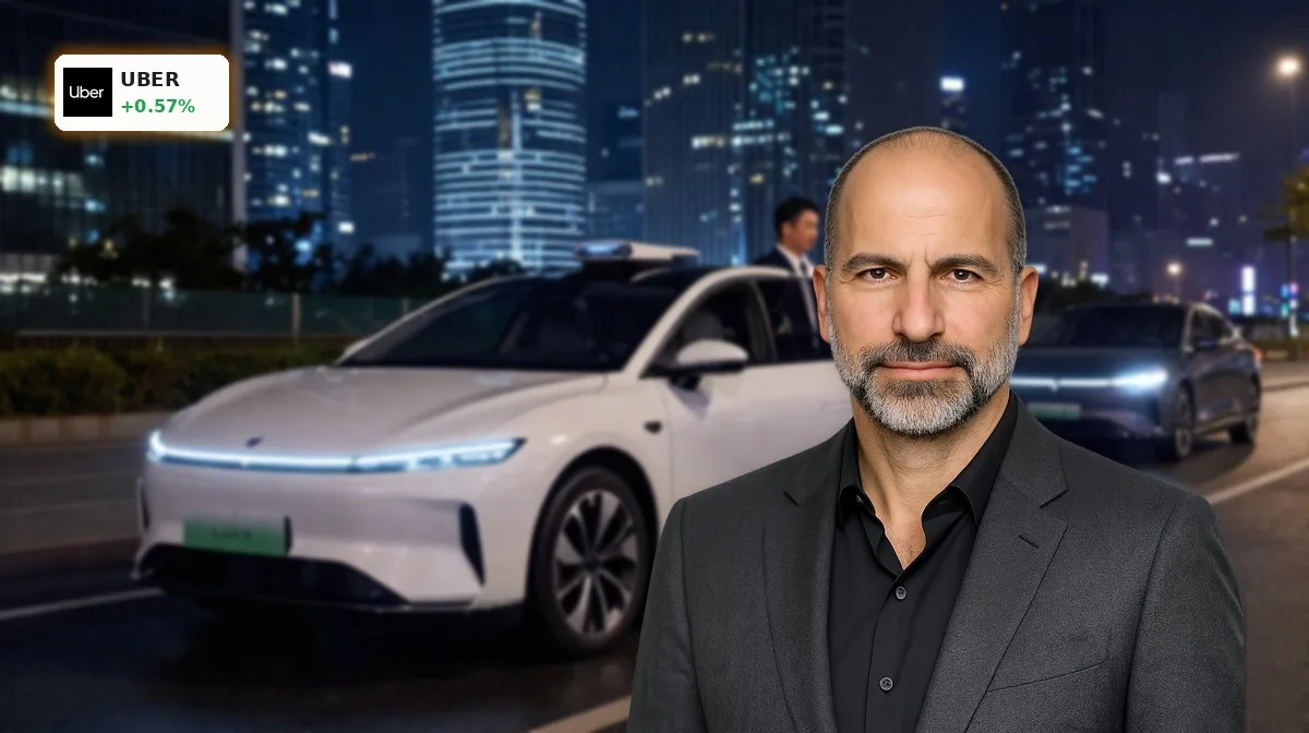 Uber Robotaxi-Partnerschaft: Milliarden-Chance mit Lucid-Deal
