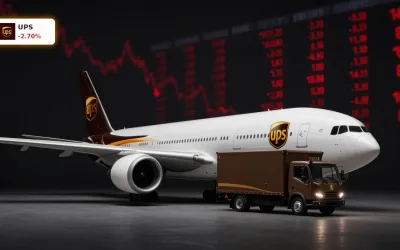 UPS Quartalszahlen: -2,7% Einbruch, aber Management setzt auf Chance