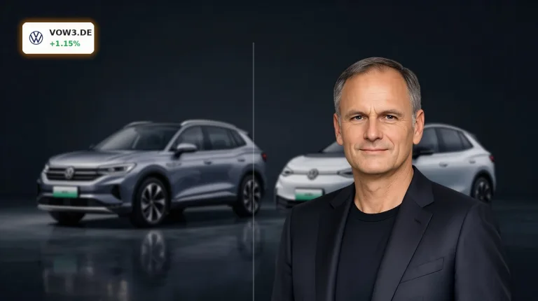 Volkswagen Quartal mit Gewinn-Einbruch und China-Schock