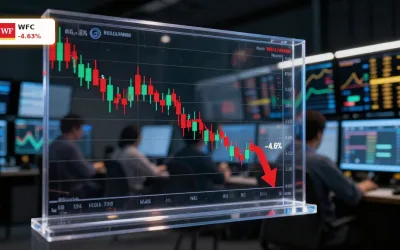 Wells Fargo Quartal -4,6%: Gewinnplus, aber Zins-Schock belastet