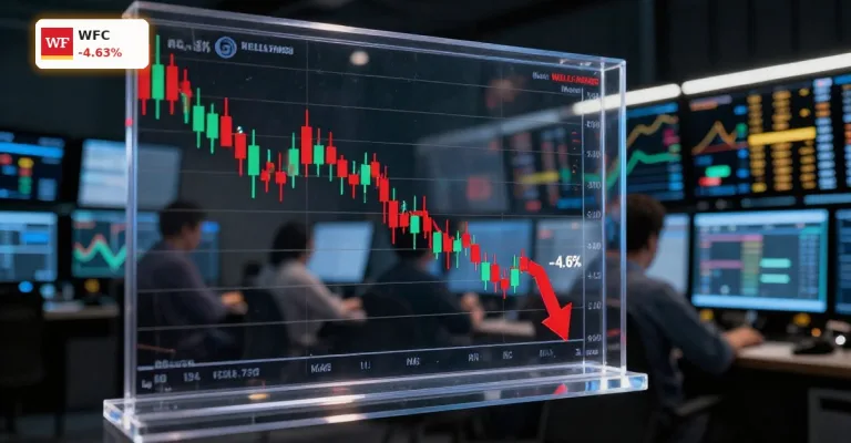 Wells Fargo Quartal -4,6%: Gewinnplus, aber Zins-Schock belastet