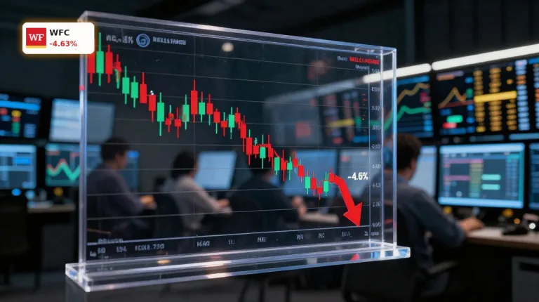 Wells Fargo Quartal -4,6%: Gewinnplus, aber Zins-Schock belastet