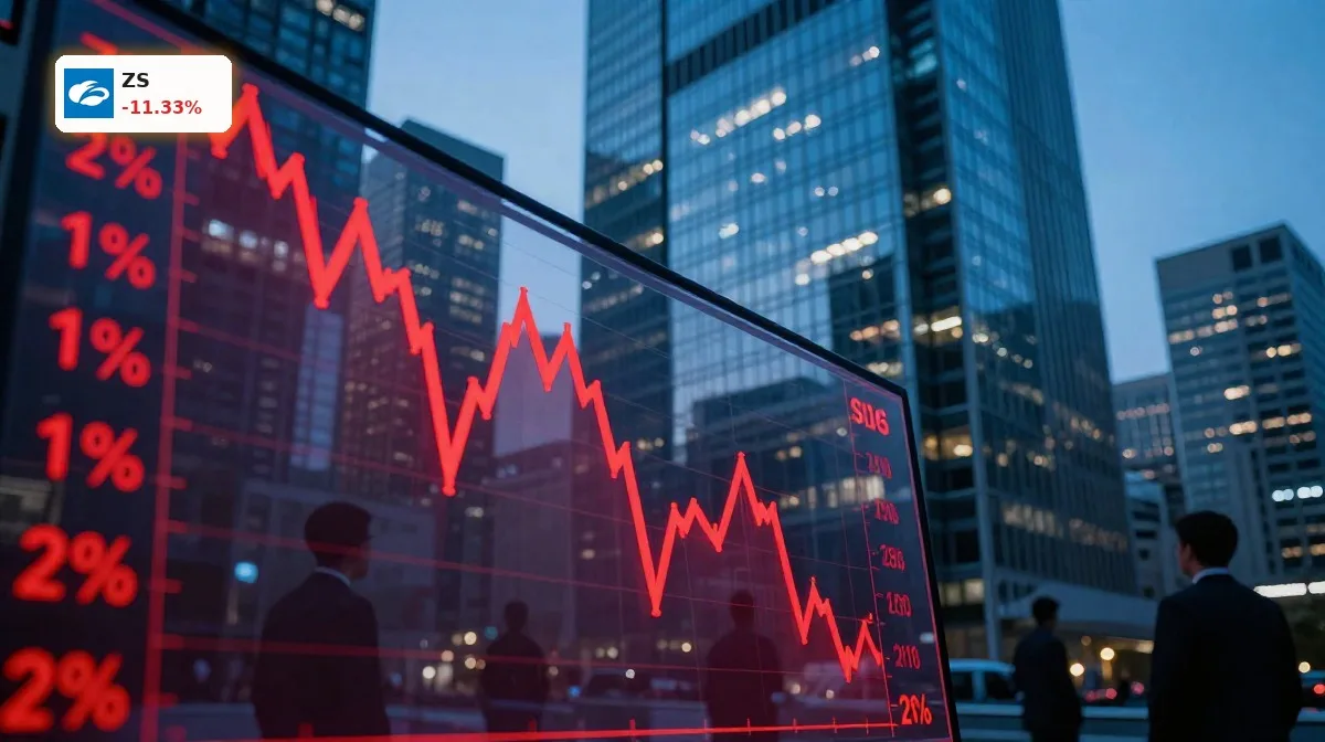 Zscaler Prognose -11,3%: Crash-Warnung trotz starkem Wachstum