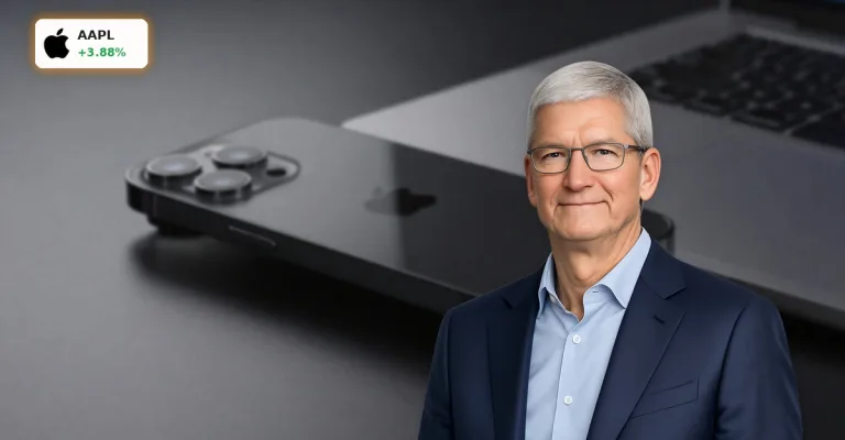 Apple Quartalszahlen: +17% Umsatz, Aktie legt 3,9% zu trotz Kosten-Warnung