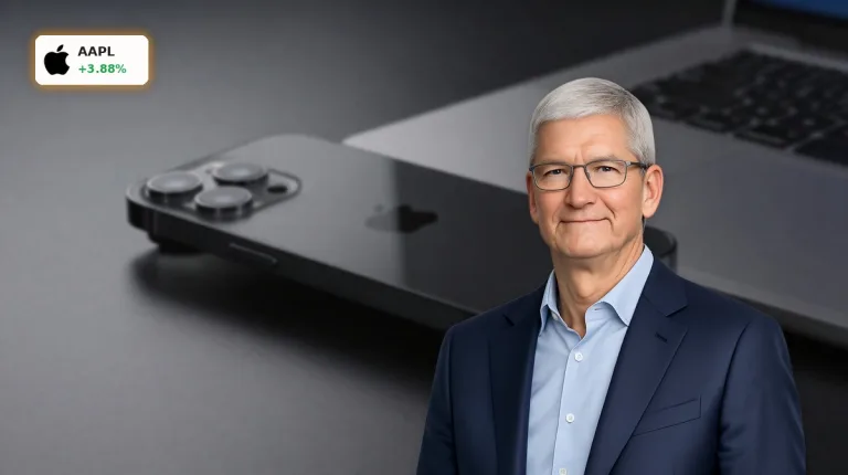 Apple Quartalszahlen: +17% Umsatz, Aktie legt 3,9% zu trotz Kosten-Warnung