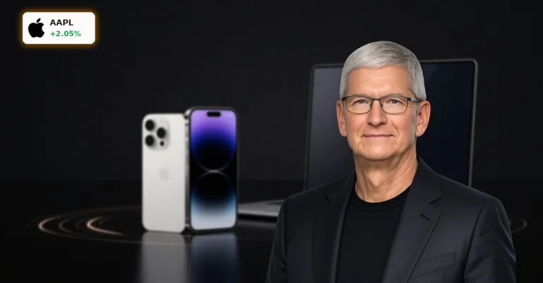 Apple CEO-Wechsel +2,1%: Chance auf neue KI- und Hardware-Rekorde