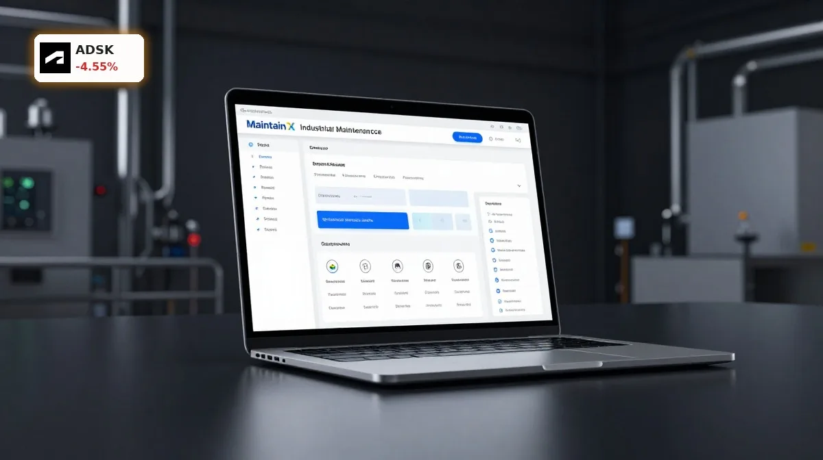 Autodesk Übernahme über 3,6 Mrd.: Aktie mit -4,6% Schock 4 MaintainX Software als zentrales Produkt der Autodesk Uebernahme mit Fokus auf Fabrik- und Anlagenbetrieb
