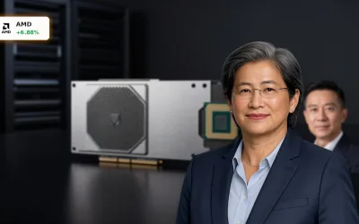 AMD Quartal mit +37,8% Umsatzsprung: KI-Boom treibt Rallye