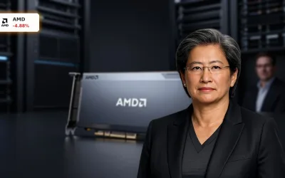 AMD Quartal mit -4,9%: KI-Boom prallt auf Kurs-Einbruch