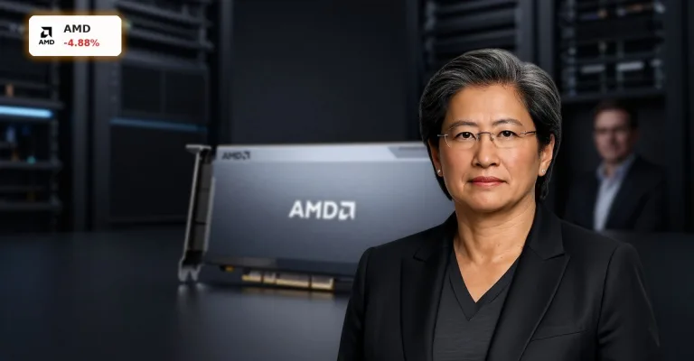 AMD Quartal mit -4,9%: KI-Boom prallt auf Kurs-Einbruch