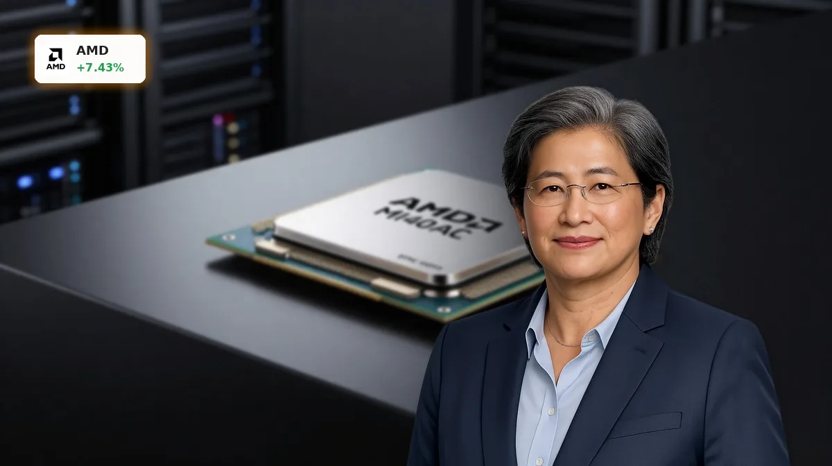 AMD Prognose +7,4%: Wie KI-Inference die Rallye antreibt