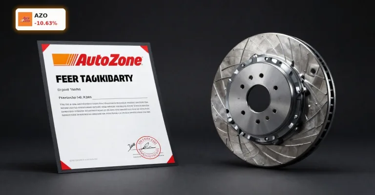AutoZone Quartal -10,6%: Gewinn über Erwartungen, Aktie im Crash