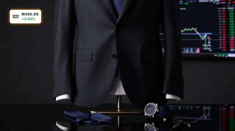 Hugo Boss Quartal mit -6% Umsatz: Woher kommt die Rallye?