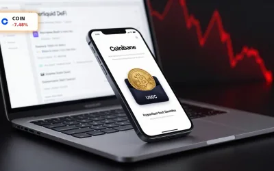 Coinbase Hyperliquid Deal: -7,5% Crash nach KI-Umbau und Sparkurs