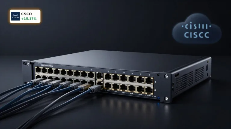 Cisco Quartal: +15% Rallye nach starkem KI-Rekordboom