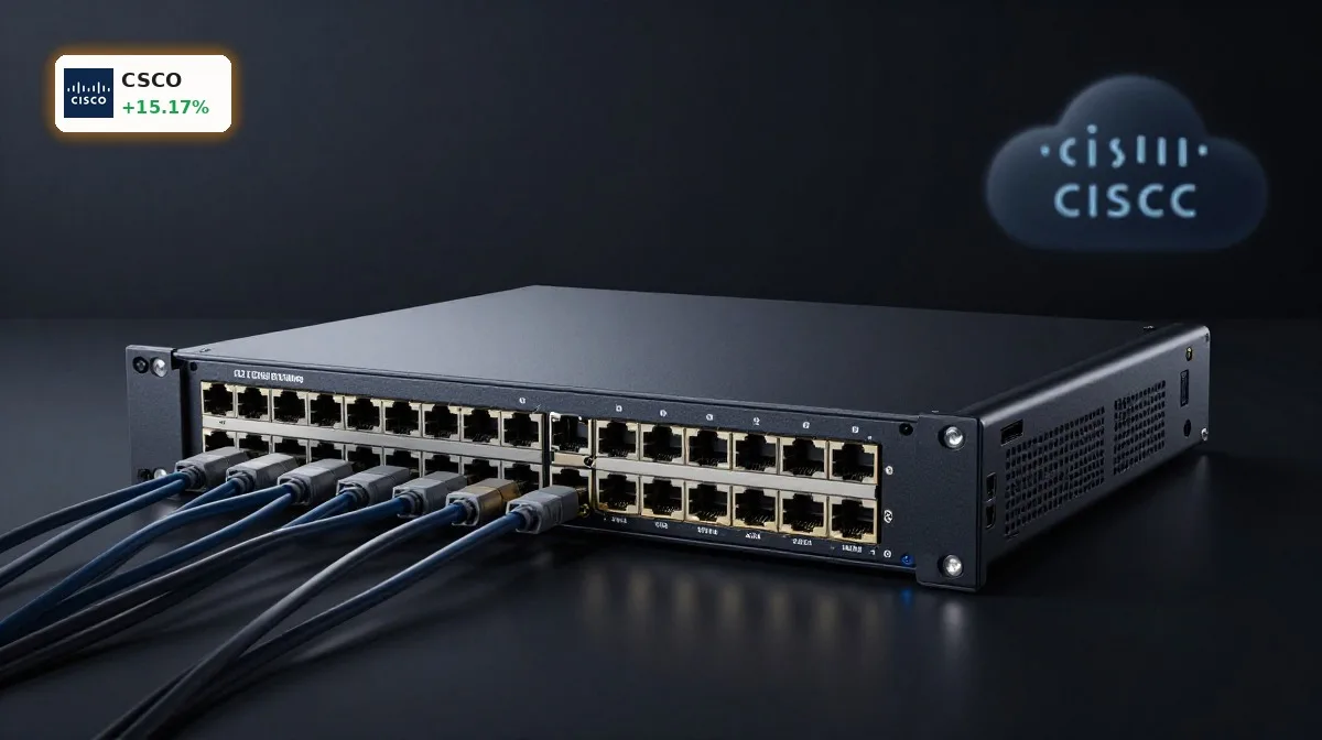 Cisco Quartal im Fokus mit hochwertiger Netzwerkhardware für KI-Rechenzentren