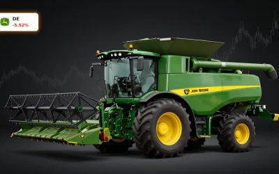 Deere Quartalszahlen: -5,5% Einbruch nach unveränderter Prognose