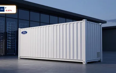 Ford Energiespeicher -7%: Neue KI-Boom-Chance trotz Kurseinbruch