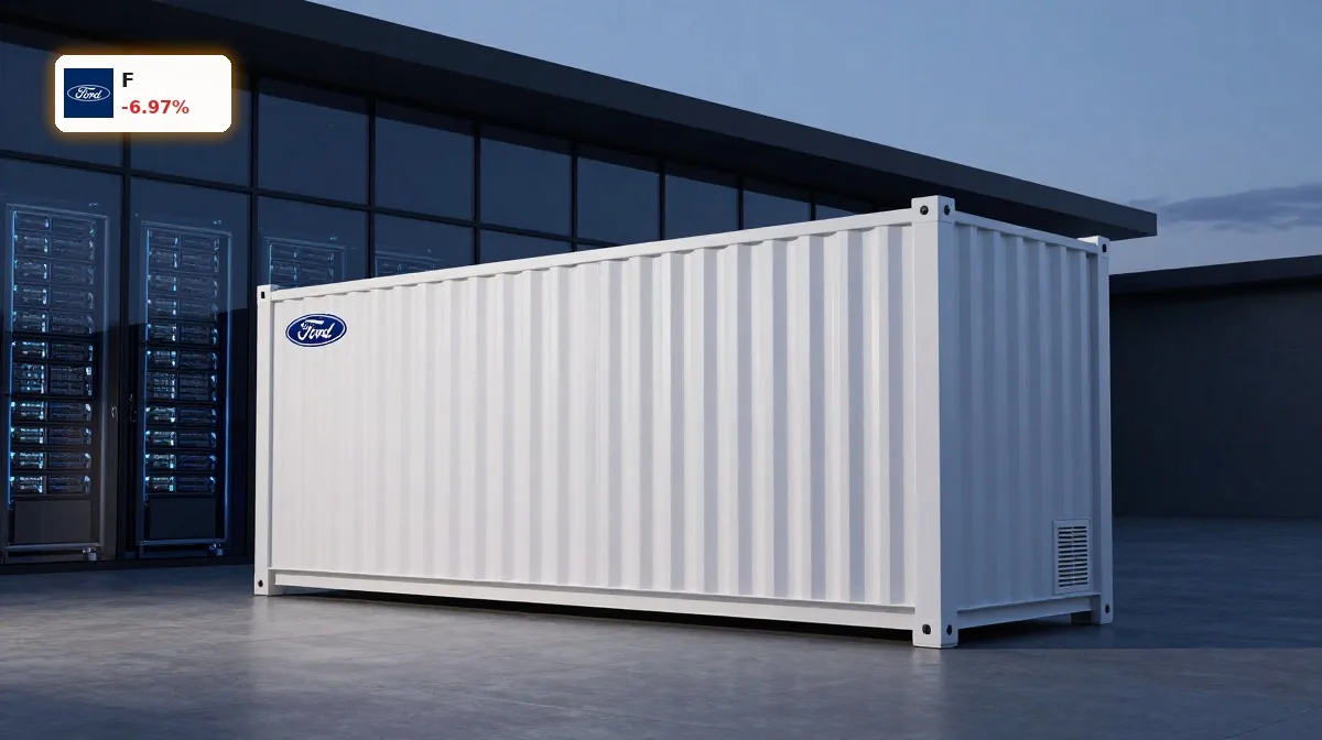 Ford Energiespeicher -7%: Neue KI-Boom-Chance trotz Kurseinbruch