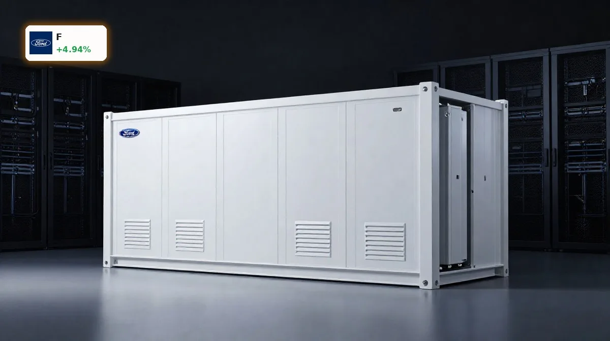 Ford Energy Batteriespeicher-Container als KI-Infrastruktur für Rechenzentren