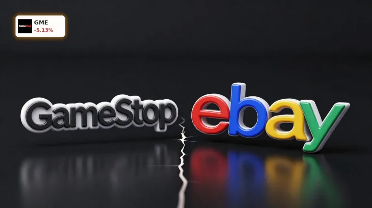 GameStop Übernahme mit $20 Mrd.-Hebel: -5% Kurs-Schock für Anleger