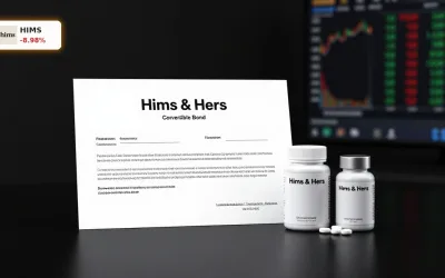 Hims & Hers Wandelanleihe -9%: Was hinter dem Kurs-Einbruch steckt