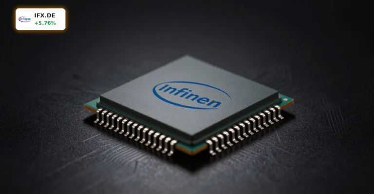 Infineon Quartal mit +6% Umsatz: Rekordhoch dank KI-Boom