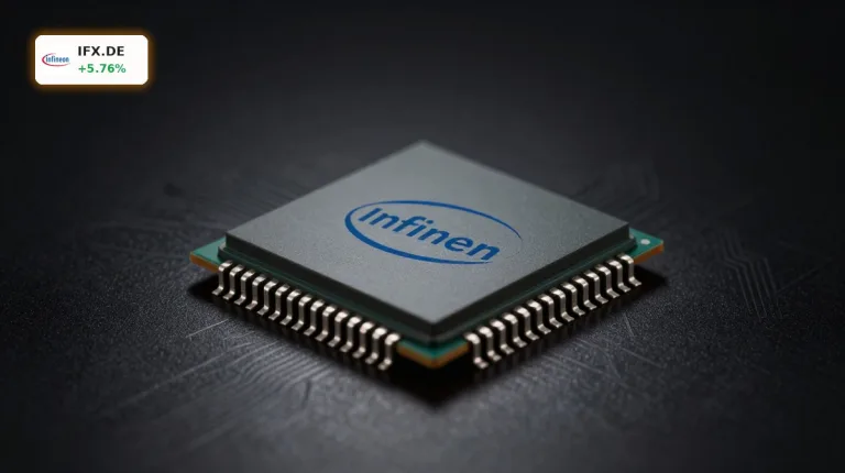Infineon Quartal mit +6% Umsatz: Rekordhoch dank KI-Boom