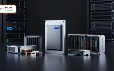 Infineon Quartalszahlen: +3,9% Rallye dank KI-Stromboom