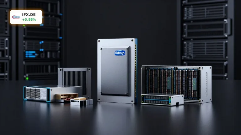 Infineon Quartalszahlen: +3,9% Rallye dank KI-Stromboom