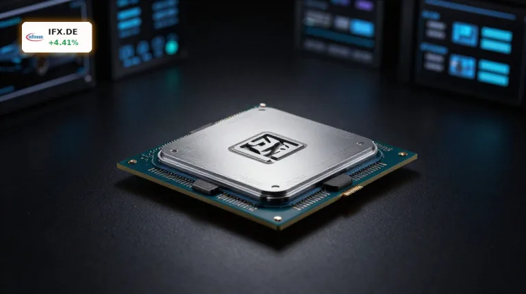 Infineon KI-Prognose +4,4%: Chance durch KI-Boom und Autochips
