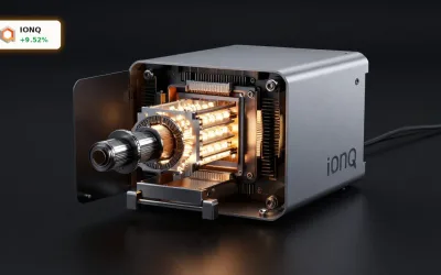 IonQ Quartalszahlen: starker Umsatzsprung und +9,5% Rallye