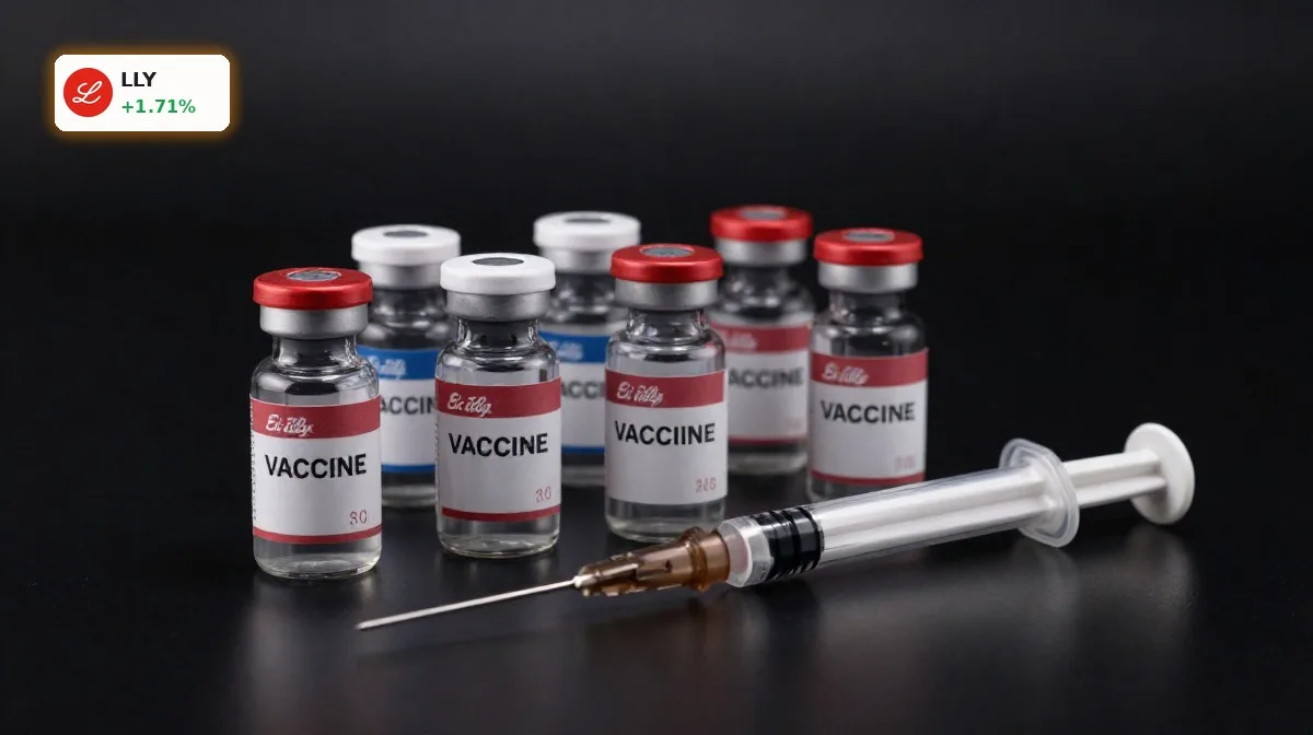 Eli Lilly Übernahme über 3,8 Mrd.: neue Impfstoff-Chance 4 Eli Lilly Uebernahme von Impfstofffirmen visualisiert durch hochwertige Impfstoff-Vials als Symbol für neuen Wachstumsmotor
