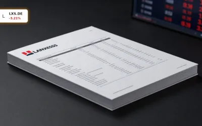 Lanxess Analystenabstufung: Wie gefährlich werden die Bilanzrisiken?