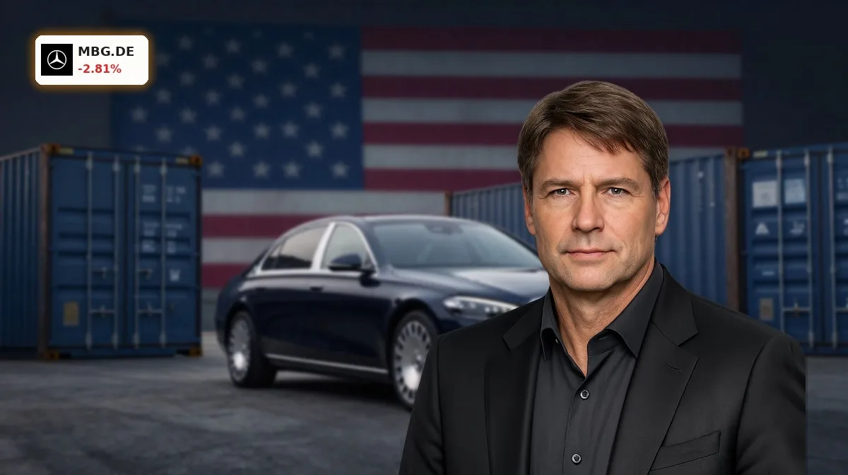Mercedes-Benz Zoelle belasten die Aktie von Mercedes-Benz Group durch höhere US-Importabgaben