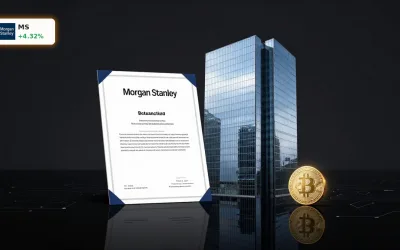 Morgan Stanley IPO +4,3%: Wie KI- und Krypto-Boom die Aktie treiben