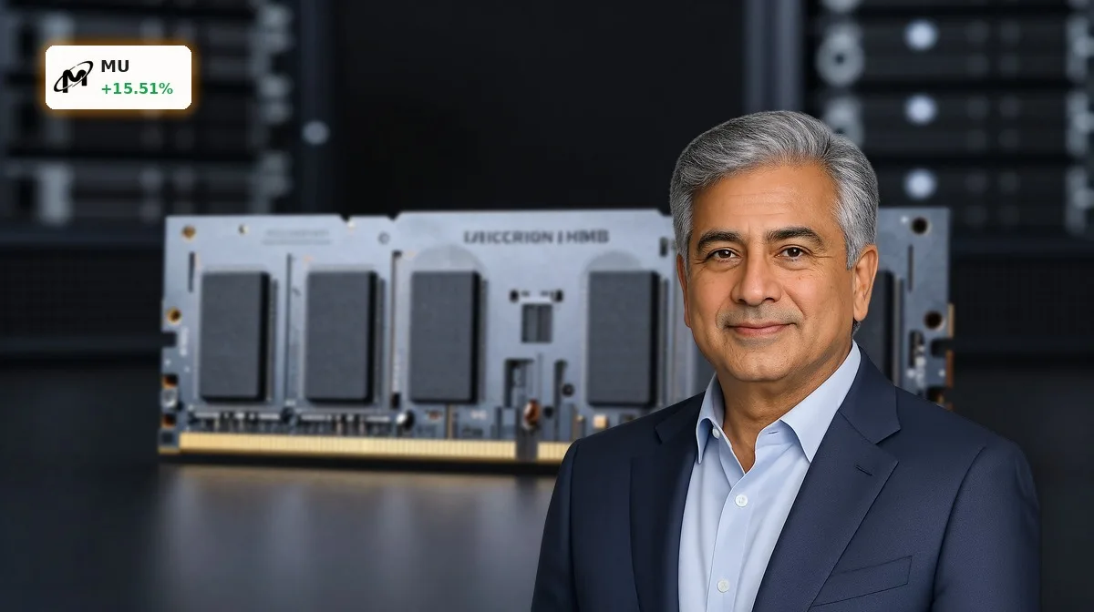 Micron Rekordrally dank KI-Boom: edel inszenierte HBM-Speicherchips für KI-Rechenzentren