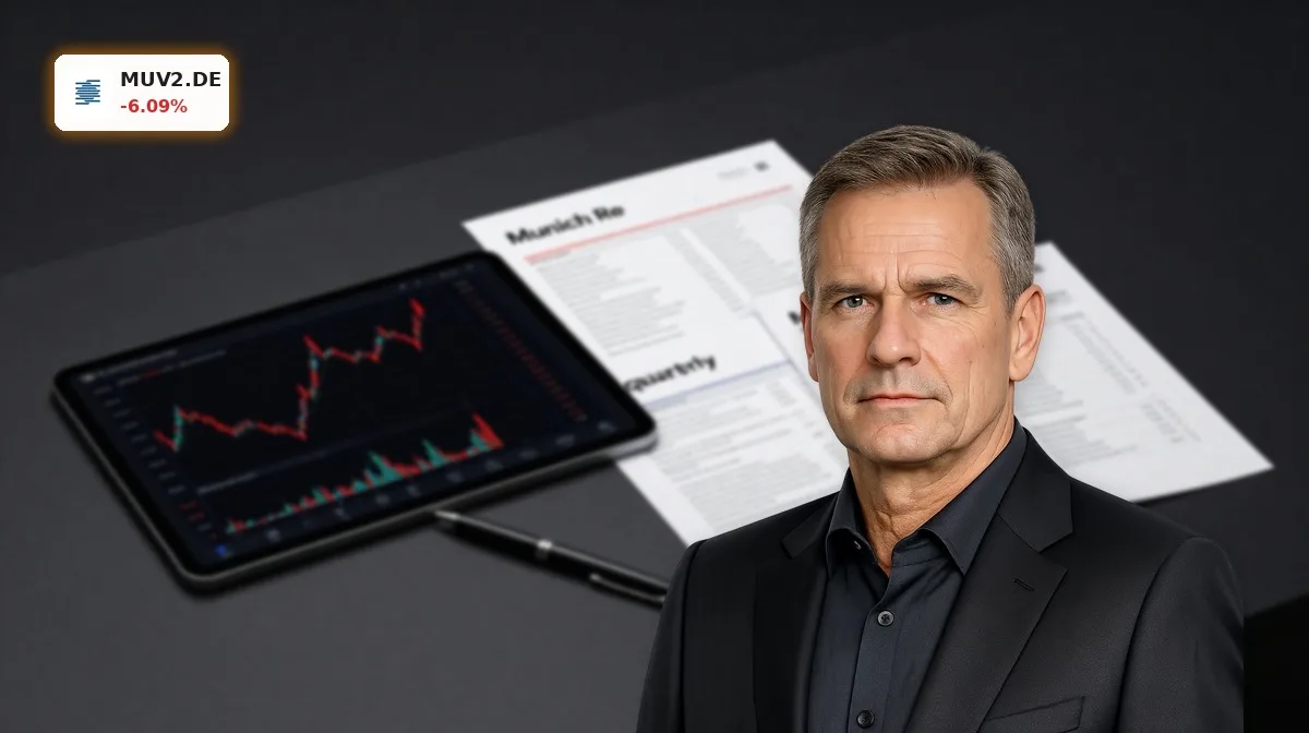 Munich Re Quartalszahlen mit starkem Gewinn, aber schwacher Aktienkursentwicklung im Dax