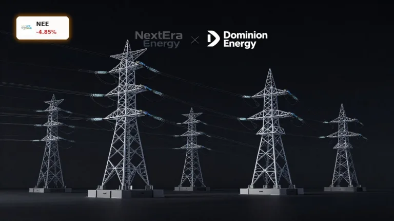 NextEra Energy Übernahme -4,9%: Mega-Deal mit 67 Mrd. Dollar